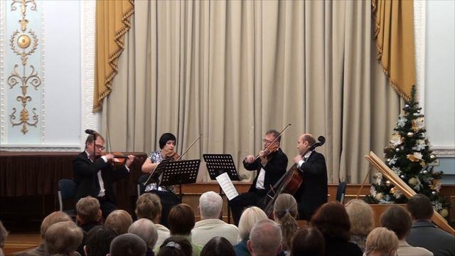 Heitor Villa-Lobos. Bachianas Brasileiras No. 5 - Aria. For string quartet смотреть онлайн