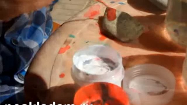 Раскрашивание камушков смотреть онлайн