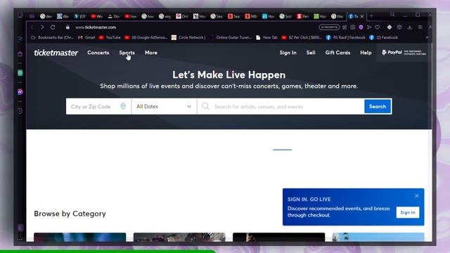 How To Fix Ticketmaster Javascript Error смотреть онлайн