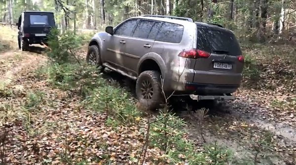 Заруба на Бездорожье Гелика против Паджеро Спорт2. Gelik vs Pajero Sport2