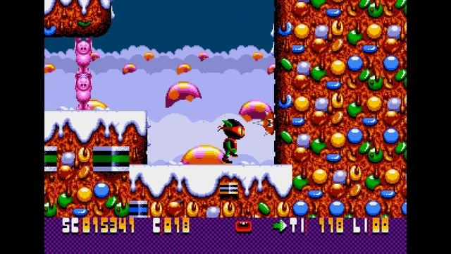 Game Over: Zool (Genesis) смотреть онлайн