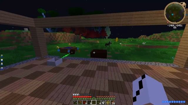 Выживание на сервере с нуля #4 Делаем магические цветы! смотреть онлайн