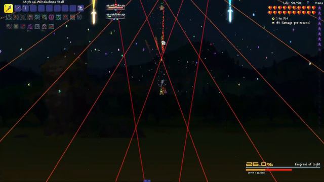 Terraria Calamity Infernum Mod - Empress of Light Nohit смотреть онлайн