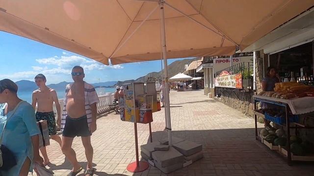 Крым | Прогулка по Орджоникидзе (лето 2022) смотреть онлайн