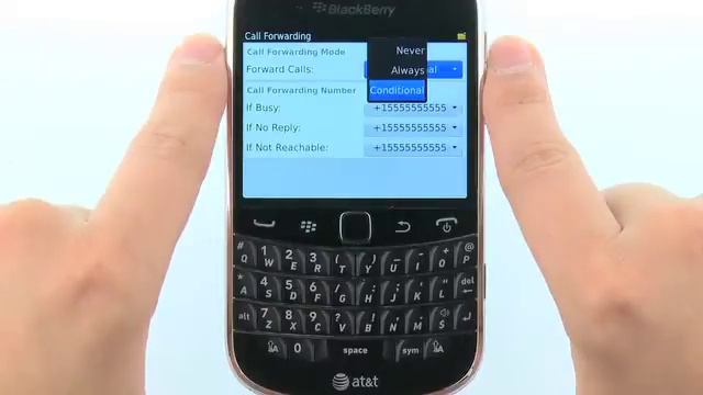 Activate or Deactivate Call Forwarding with the BlackBerry® Bold™ 9900: AT&T How To Video Series смотреть онлайн