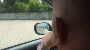 Слалом Змейка задним ходом, пользуемся боковыми зеркалами