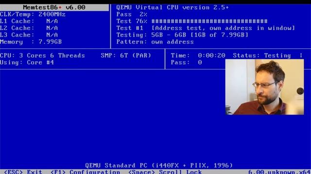 New and rewritten Memtest86+ is out! So le's try to compile to test my Centaur CHA quad-channel ECC смотреть онлайн