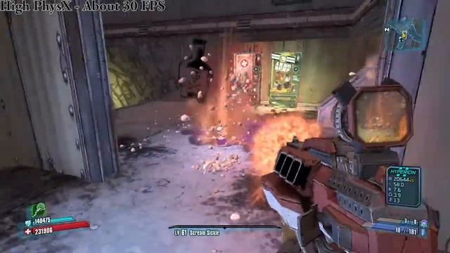 Borderlands 2 - PhysX on AMD PC смотреть онлайн