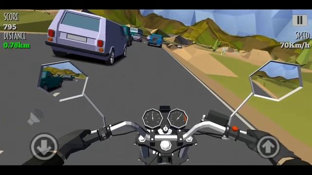 Cafe Racer | Funny Riding Motorcycle #2 | Android Video Game смотреть онлайн