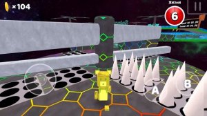 Мишка Кид в режиме Аркад Супер Беар Адвенчер #11 Super Bear Adventure на пурумчата