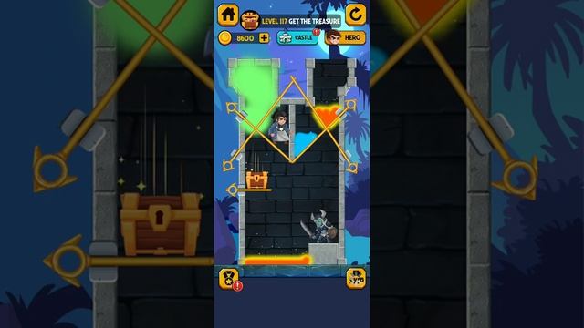 Rescue Hero: Pull the Pin - All levels Walkthrough Gameplay смотреть онлайн