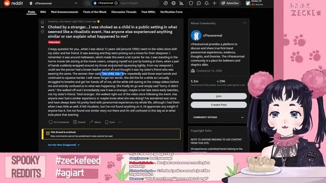 REDDIT's Scary Content... Ready? React (f)Riday!! // Zecke Ch. あぎあぎゼッケ VTuber Live Stream смотреть онлайн