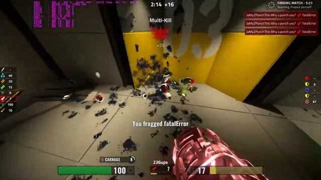 Reflex Arena PC Gameplay with bots - A game like Quake III Arena смотреть онлайн