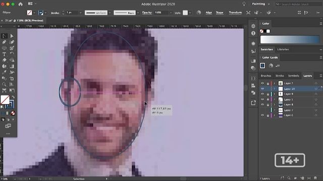 Рисую векторную иллюстрацию / Перспектива в Adobe illustrator / Speedpaint смотреть онлайн