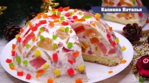 Торт "Битое стекло" Вкусный, Яркий и Просто готовится!