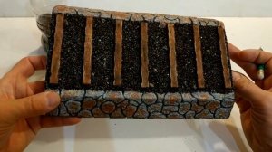 Как сделать рельсы из картона.  Подставка для ЖД-модели