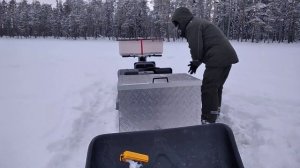 Мотобуксировщик Ураган по наслуду часть 2.