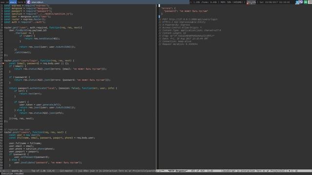 Emacs Indium: node debugging смотреть онлайн