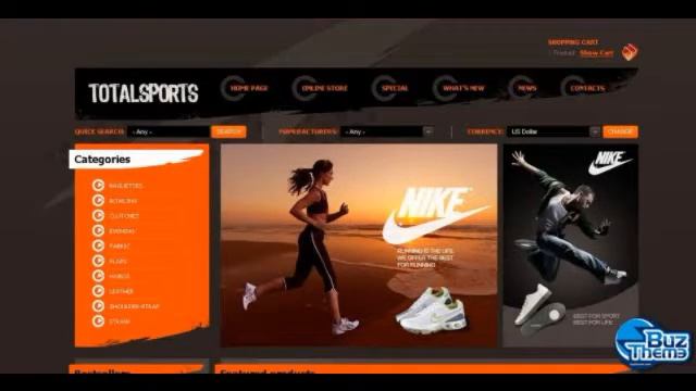 Download Sports Store VirtueMart Template by Oldman TM смотреть онлайн