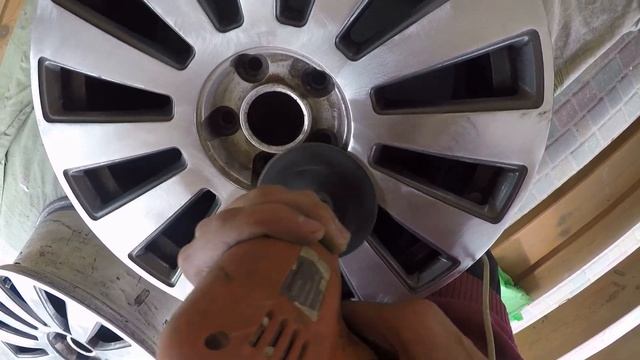 Ремонт литых дисков Ауди своими руками! смотреть онлайн