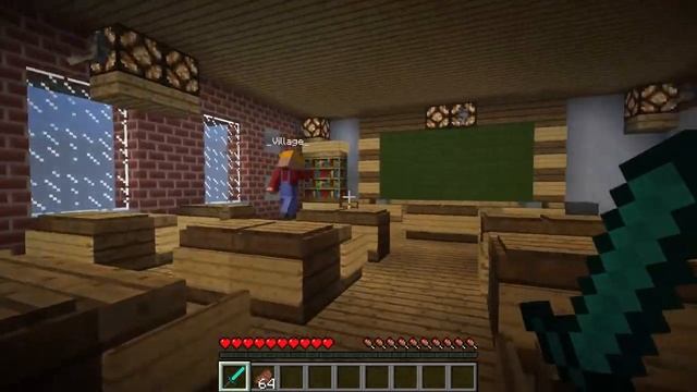 МЫ С ДРУГОМ СБЕЖАЛИ ИЗ ШКОЛЫ В МАЙНКРАФТ 100% ТРОЛЛИНГ ЛОВУШКА MINECRAFT ПОБЕГ ИЗ ДЕРЕВЕНСКОЙ ШКОЛЫ смотреть онлайн