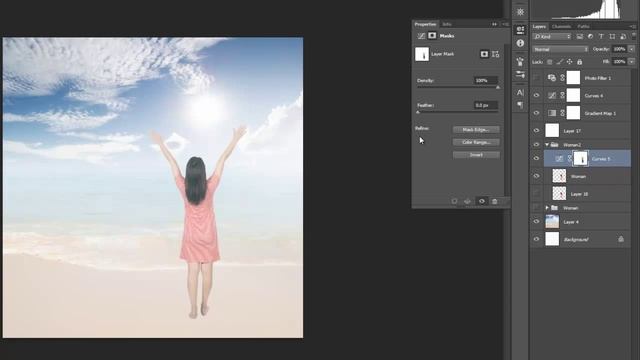 Tutorial Photoshop 3 : How to make People on Landscape (PART 1) ( เทคนิคการนำคนมาใส่ในภาพทิวทัศน์) смотреть онлайн