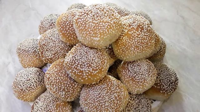 ?Как приготовить Воздушные булочки с кунжутом ? Рецепты домашней выпечки ❤ смотреть онлайн