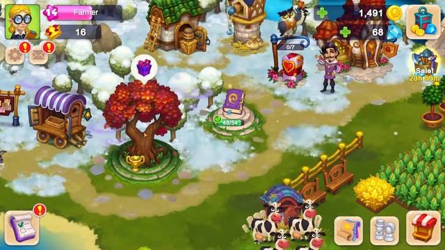 ROYAL FARM WONDER VALLEY ANDROID GAMEPLAY - THE THREE LITTLE PIGS смотреть онлайн