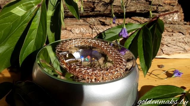 ПЛЕТЕНИЕ "БИСМАРК ДВОЙНОЙ С НАПАЙКАМИ" смотреть онлайн