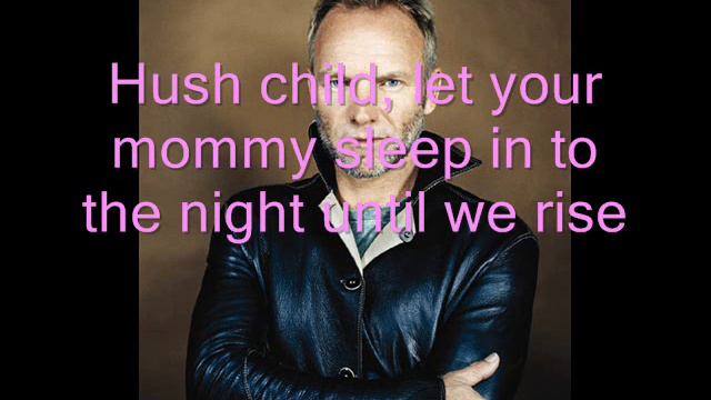 lullaby for an anxious child-sting with lyrics смотреть онлайн