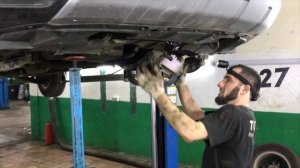 Замена сцепления и подшипника Митсубиси Аутлендер.