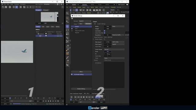 Speed up rendering with multi server 4xRTX4090 | Cinema 4D & Redshift | iRender GPU Render Farm смотреть онлайн