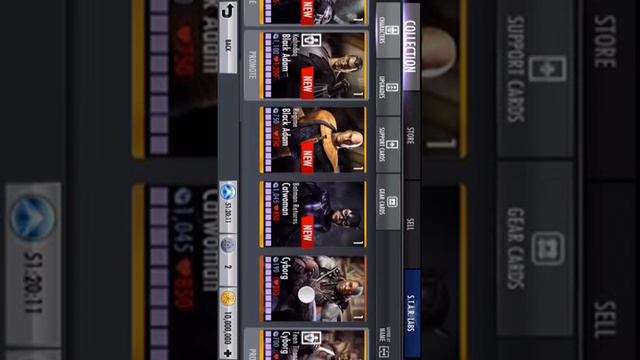 Injustice: gods among us account giveaway with 10M coins and a lot gold characters смотреть онлайн