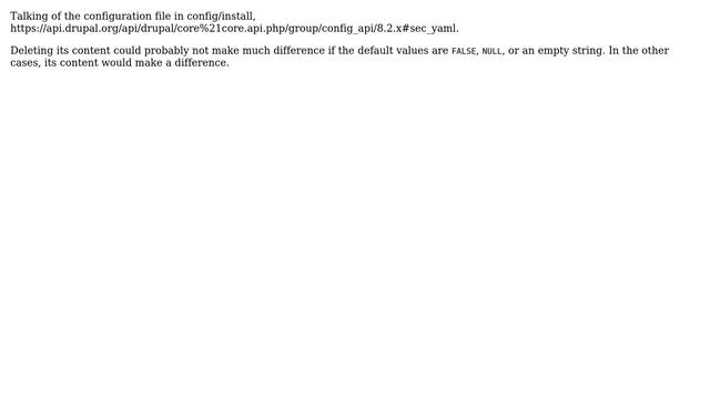 Drupal: Should I define all my variables in the module.settings.yml file? (3 Solutions!!) смотреть онлайн