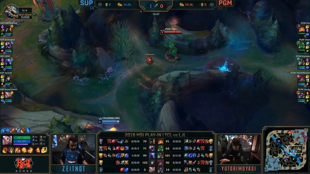 SUP vs PGM – MSI 2018, Предварительная стадия. День 2, Игра 3. смотреть онлайн