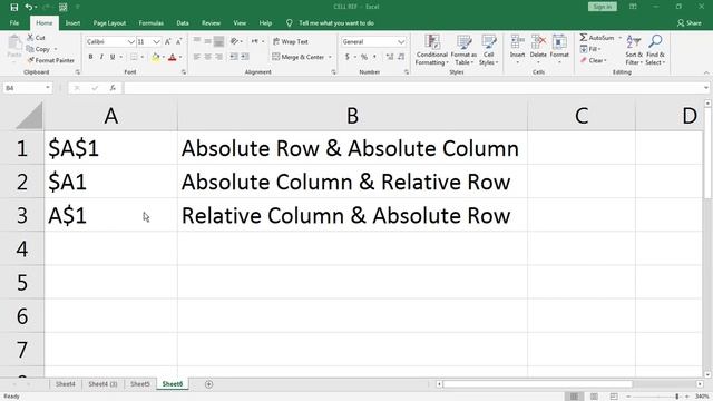 #14 MS Excel for Beginners | Cell Reference | Relative & Absolute Reference | Urdu/Hindi смотреть онлайн