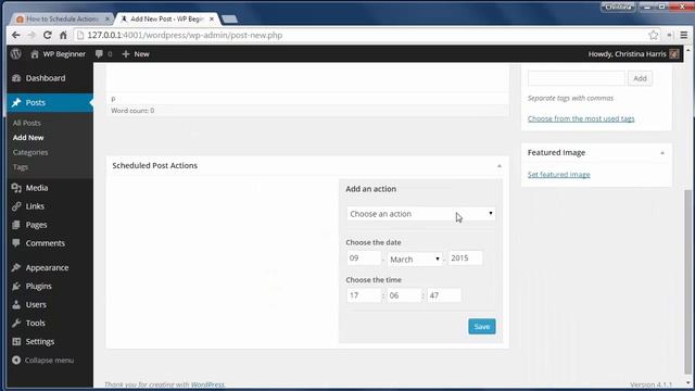 How to Schedule Actions on Your WordPress Posts смотреть онлайн