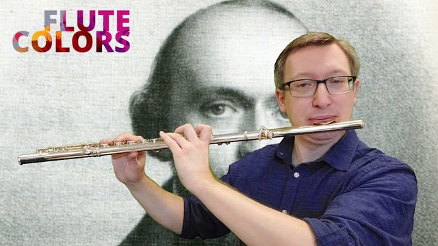 214 Burgmüller - Ave Maria - the Flute Colors way! - tutorial ENGLISH смотреть онлайн