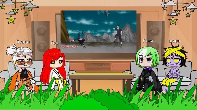 ???reaction to tt Reaction of the Gods to anime naruto (Itachi Uchiha)(Ru/Eng)??? смотреть онлайн