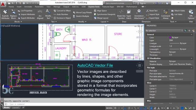 AutoCAD Raster VS Vector - অটোক্যাড রাষ্টার বনাম ভেক্টর смотреть онлайн