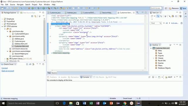 Lesson 37 (Hibernate for Beginners) Create One to One Mapping hbm.xml Files смотреть онлайн