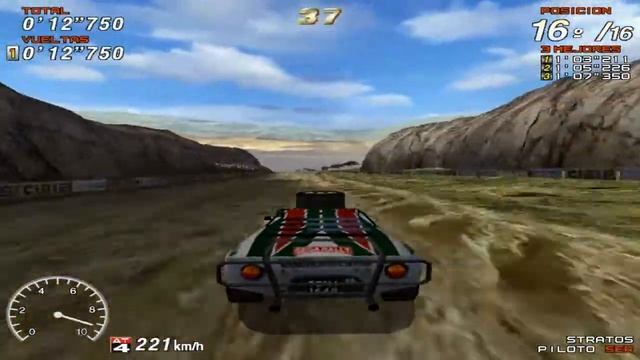 Sega Rally 2 Championship gameplay (PC Game, 1999) смотреть онлайн