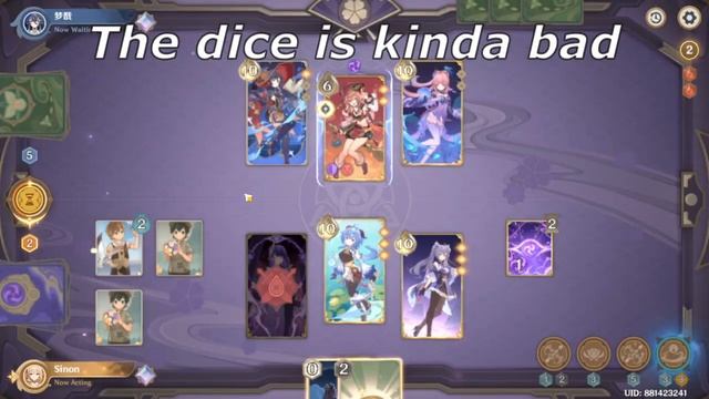 YOU ONLY NEED 3 BURSTS TO END THE GAME | Genshin TCG смотреть онлайн