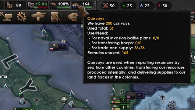 hoi4 Transportes/convoys para que son? смотреть онлайн