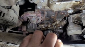 ЗАМЕНА ГРМ И ПОМПЫ НА ШЕВРОЛЕ КРУЗ 1.6