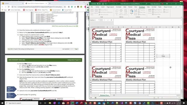 Excel Ch 9 Independent 9 5 Step 10 to end смотреть онлайн