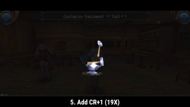 How to fill stat WEAPON [ATK12% DEX10% CD3% CD20 CR25] - Toram Online смотреть онлайн