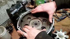 Мотоцикл Урал. #79. Установка маховика и сборка сцепления.