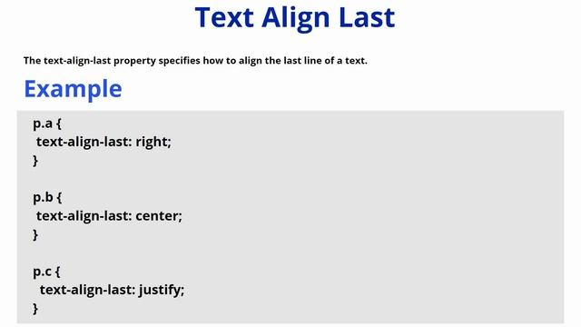 css text align last | text align last in CSS (Hindi) | CSS text-align last Property in hindi #56 смотреть онлайн
