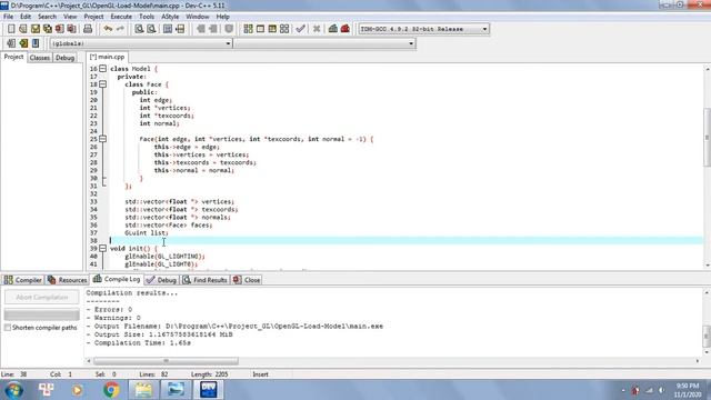 OpenGL C++ - How to Load and Show a Model 3D смотреть онлайн